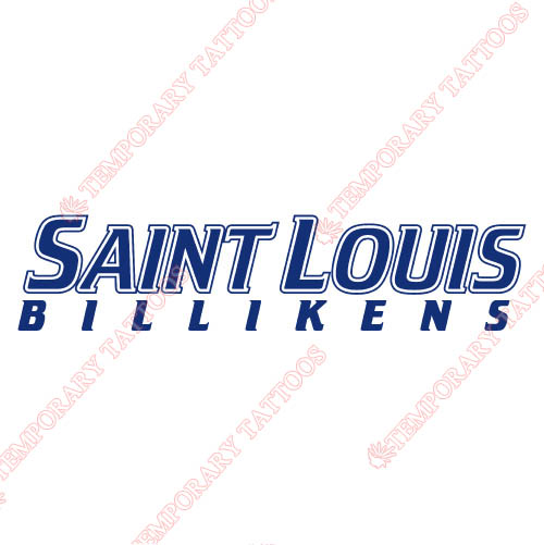 Saint Louis Billikens Customize Temporary Tattoos Stickers NO.6075